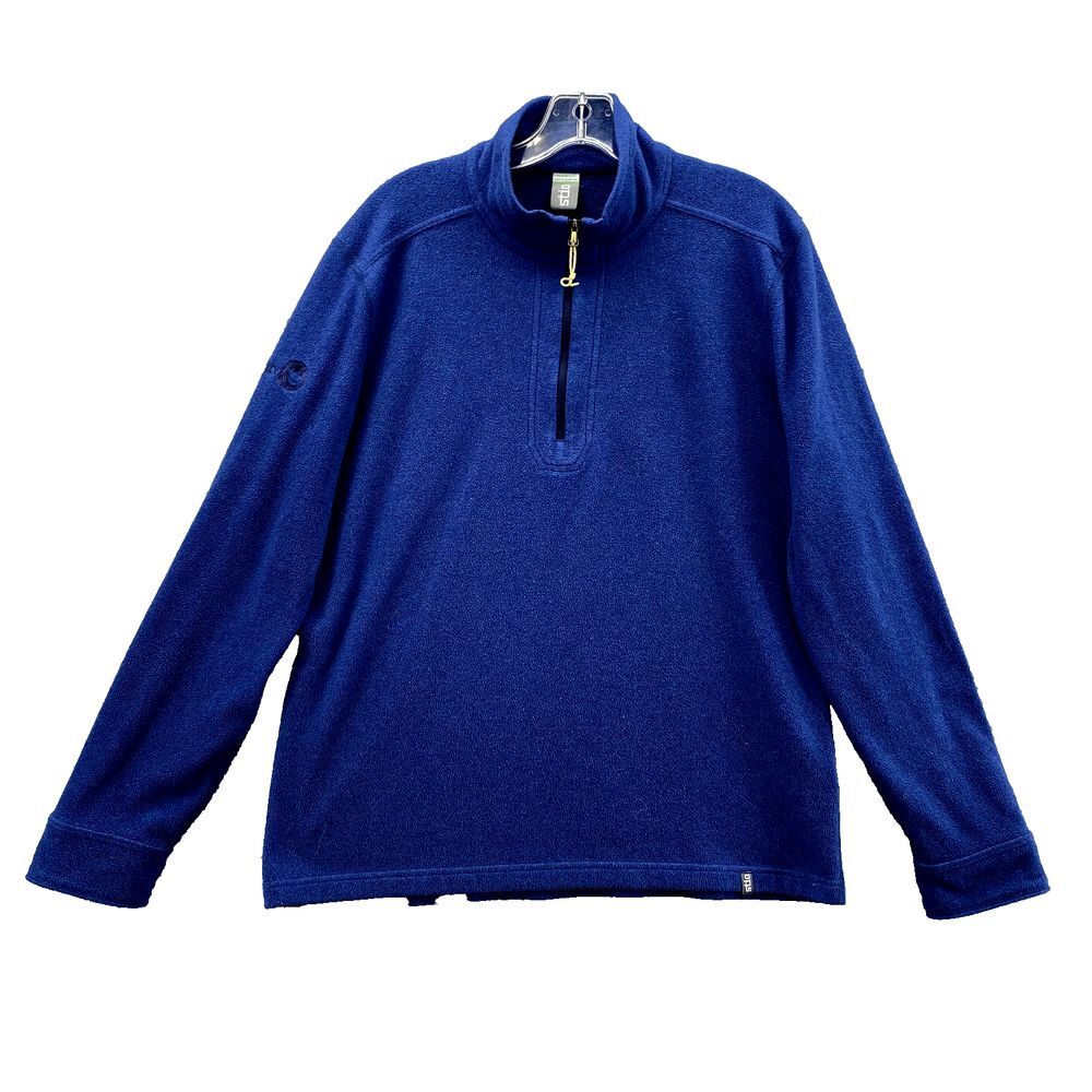 Stio Turnip Sweater Mens Medium Fleece 1/4 Zip Outdoor Gorpcore Performance Tech